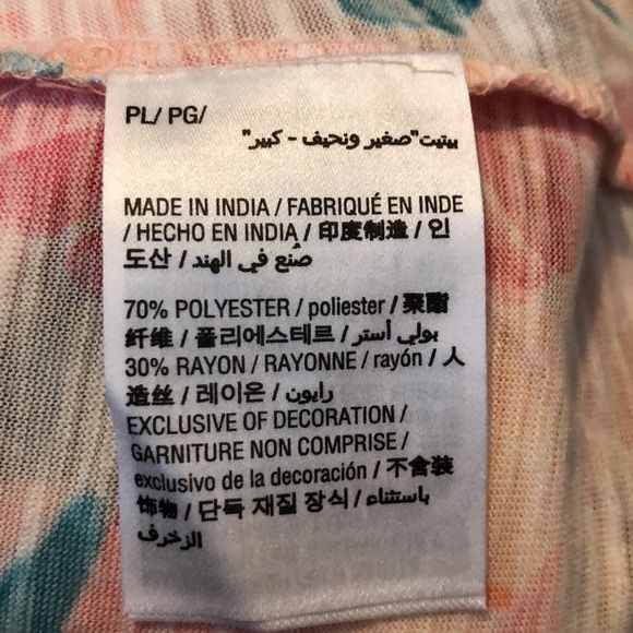 Style & Co Petite Crochet-Trim Top - Picture 5 of 5